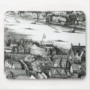 The First Globe Theatre or Rose Theatre Mouse Mat