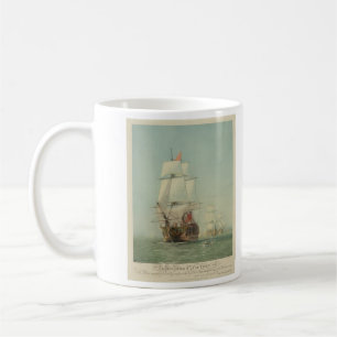 The First Journey of the H.M.S. Victory in 1778 Coffee Mug