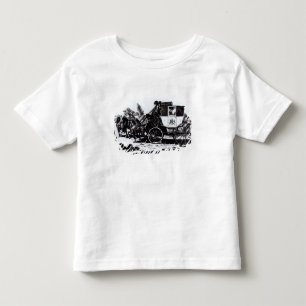 The First Mail Coach, 1784 Toddler T-Shirt