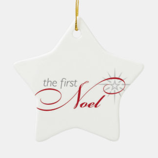 The First Noel Ornament