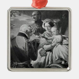The First of May 1851, engraved by Werner Metal Tree Decoration