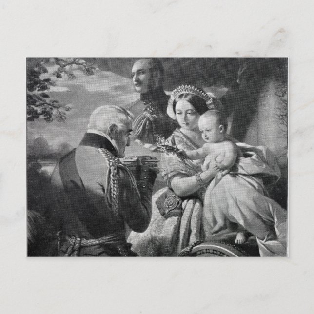 The First of May 1851, engraved by Werner Postcard (Front)