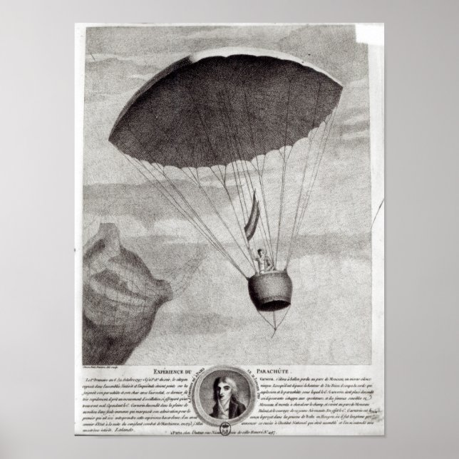 The First Parachute Descent Poster (Front)