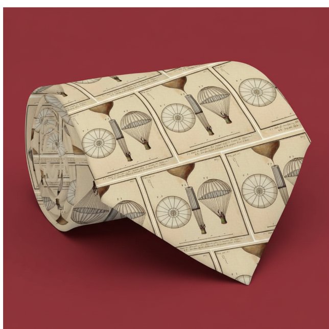 the first parachute tie (Creator Uploaded)