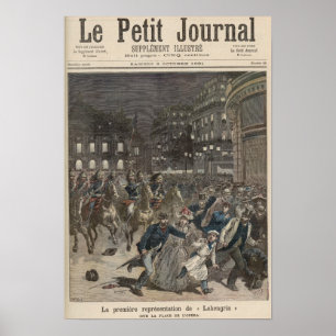 The First Performance of 'Lohengrin' Poster