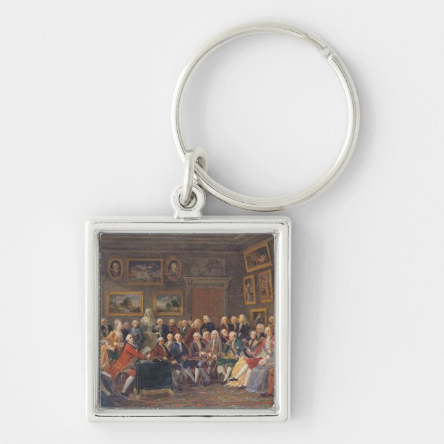 The First Reading at Mme Key Ring (Front)
