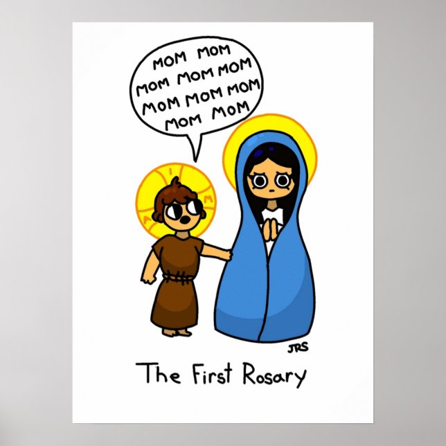 The First Rosary Poster (Front)
