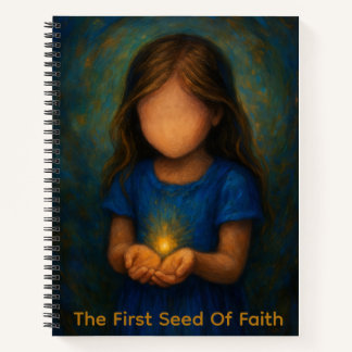 "The First Seed Of Faith" Spiral Notebook