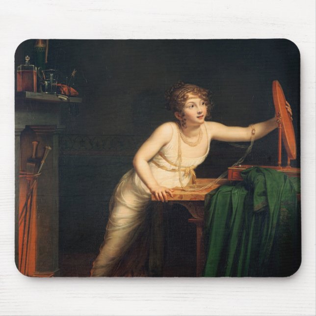 The First Sense of Coquetry, 1804 Mouse Mat (Front)