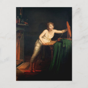The First Sense of Coquetry, 1804 Postcard