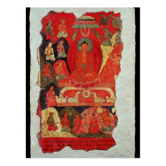 The First Sermon of Buddha Postcard