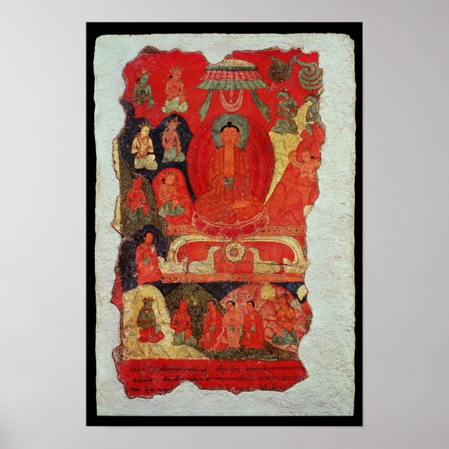 The First Sermon of Buddha Poster (Front)