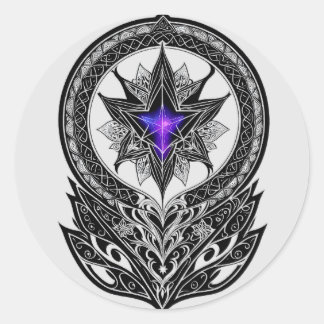 The First Sigil   Classic Round Sticker