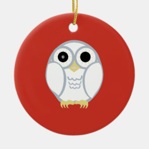 the first snow owl ornament