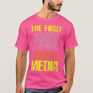 The First Social Media Funny Ham Radio Operator T-Shirt