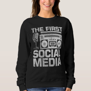 The First Social Media Ham Radio Amateur Radio Ope Sweatshirt