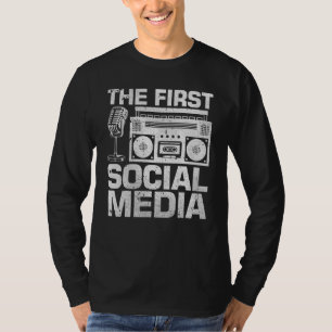The First Social Media Ham Radio Amateur Radio Ope T-Shirt