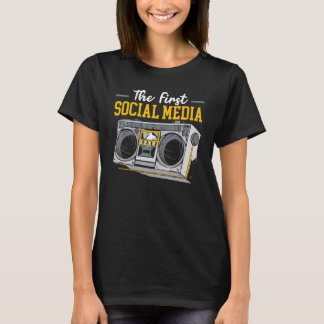 The First Social Media Job Social Media Manager T-Shirt
