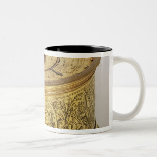 The first spring driven clock with fusee, 1525 Two-Tone coffee mug