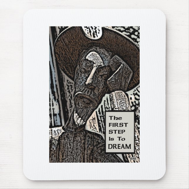 The First Step Mouse Mat (Front)