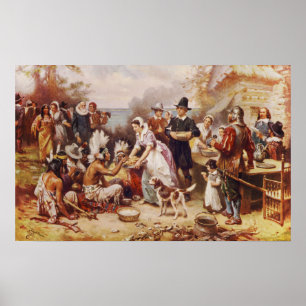 The First Thanksgiving 1621 Poster