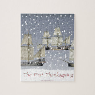 the first thanksgiving jigsaw puzzle