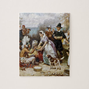 The First Thanksgiving Jigsaw Puzzle