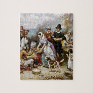 The First Thanksgiving Jigsaw Puzzle
