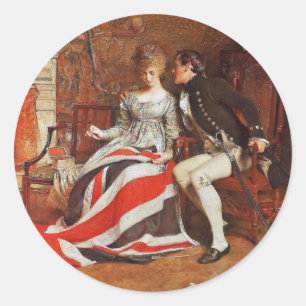 The First Union Jack Classic Round Sticker