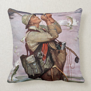 The Fish are Jumping Cushion