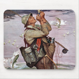The Fish are Jumping Mouse Mat
