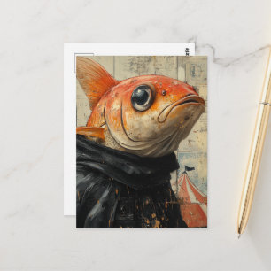 The Fish at the Circus Postcard
