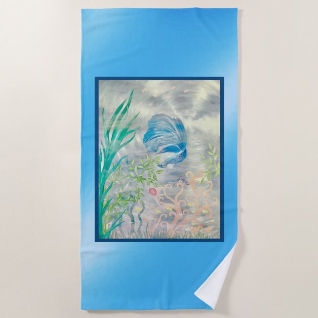 The Fish Beach Towel (Front)