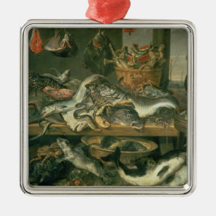 The Fish Market, 1618-21 Metal Tree Decoration