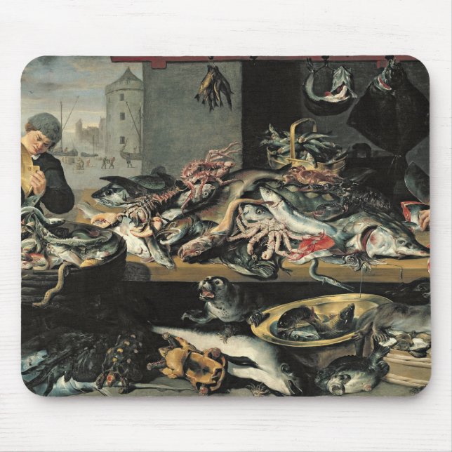 The Fish Market Mouse Mat (Front)