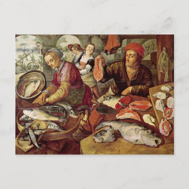 The Fish Market Postcard (Front)