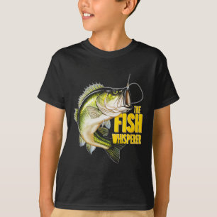 The Fish Whisperer Fishing Novelty Fisherman Gift T-Shirt