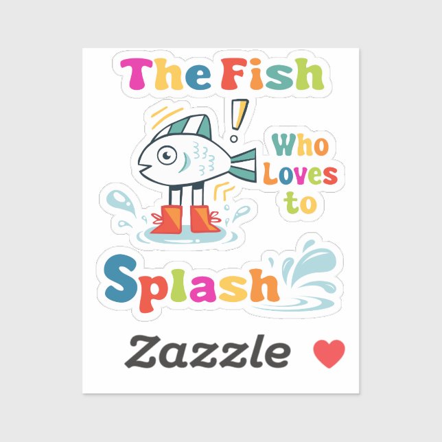 The fish who loves to splash (Sheet)