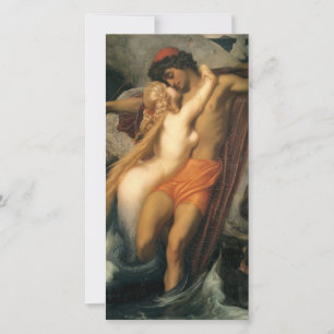 The Fisherman and the Syren (by Frederic Leighton) Card