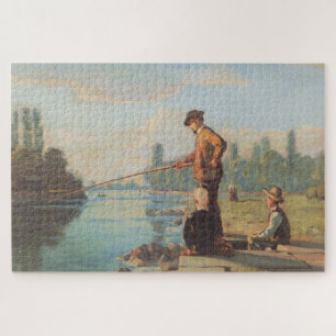 The Fisherman (Fishing Outdoors) (Angling) (River) Jigsaw Puzzle