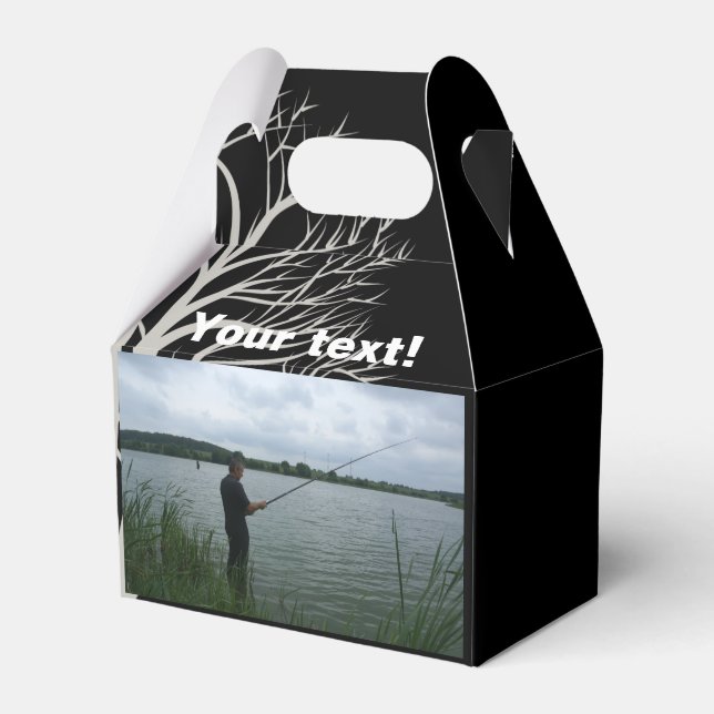 The fisherman in the evening favour box (Front Side)