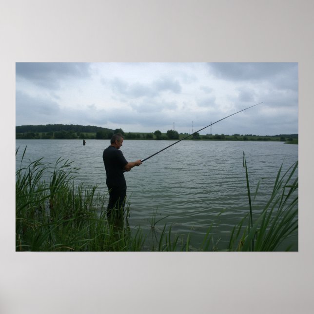 The fisherman in the evening poster (Front)