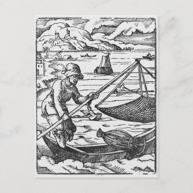 The fisherman postcard (Front)