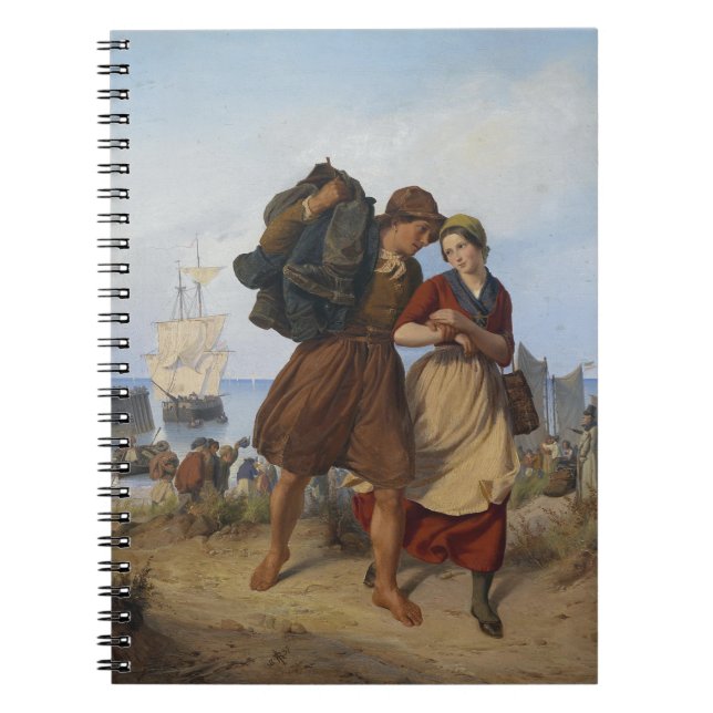 The Fisherman's Homecoming (by Rudolf Jordan) Notebook (Front)