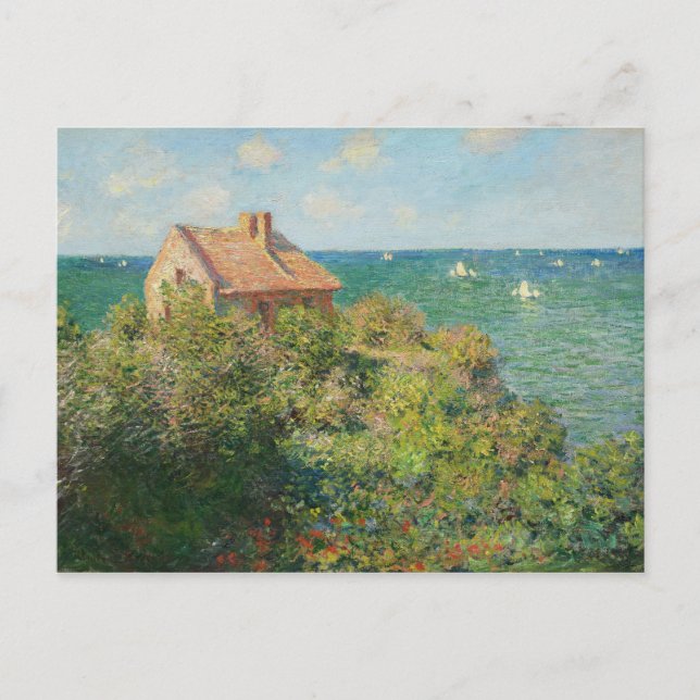 The Fisherman's House at Varengeville - Monet Postcard (Front)