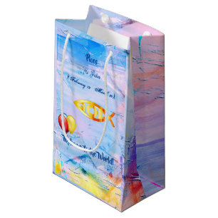 The Fishes - Pisces Baby (Feb 19 - March 20) Small Gift Bag