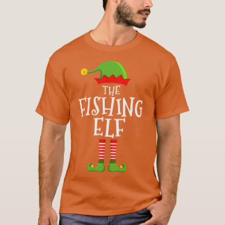 The fishing funny christmas matching family pajama T-Shirt