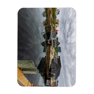 The fishing village of Peggy´s Cove in Canada Magnet