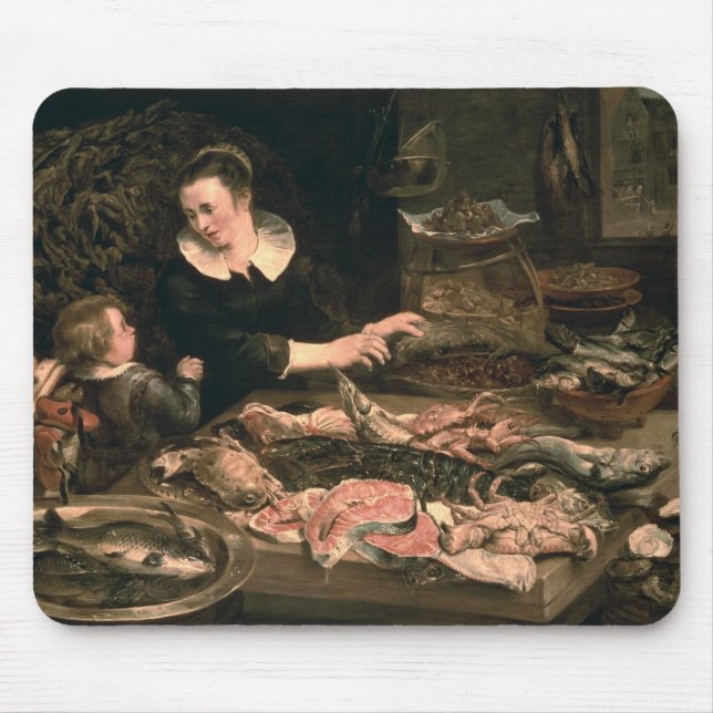 The Fishmonger Mouse Mat (Front)