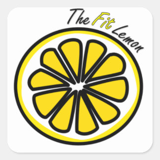 The Fit Lemon Sticker
